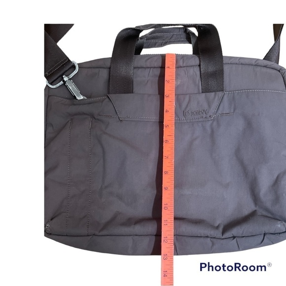 LeSportsac Brown Nylon Laptop Work Bag OS - Picture 2 of 13